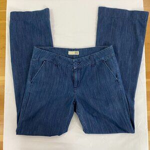 David Kahn Jeans Katharine Trouser Wide Leg lightweight Denim MonacoBlue Size 30